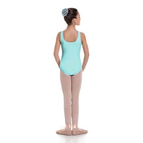 Girls Tank Leotard, Lycra Matt Frozen