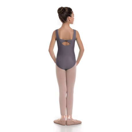 Girls Tank Leotard Pinched Front & Low Back, Meryl Viaggio