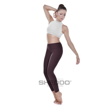 Female Active Fitted Ankle Legging, Lycra Matt Lanzarote