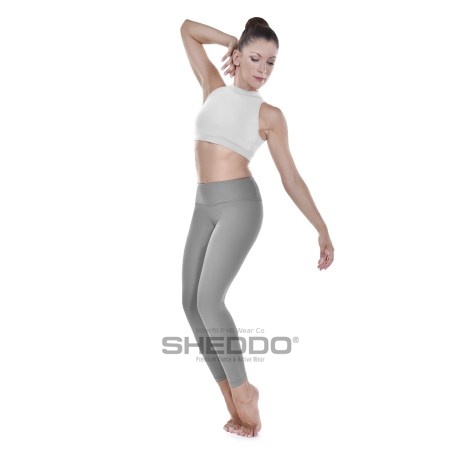 Female Active Fitted Ankle Legging, Cotton - Elastane Frozen