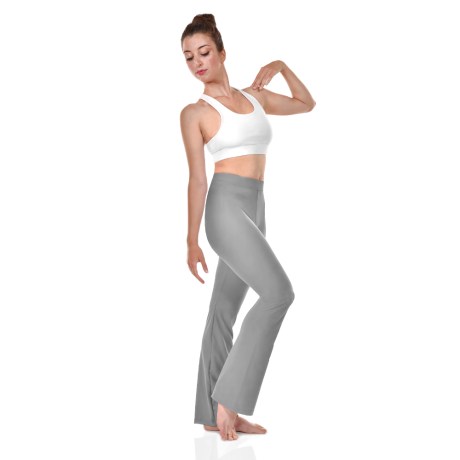 Female Low Waist Fitted Jazz Pants, Cotton - Elastane Frozen
