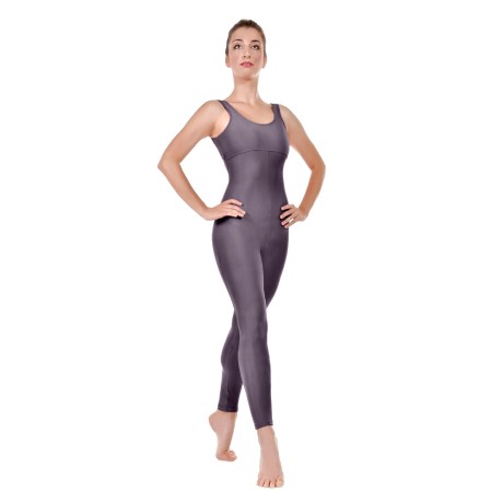 Female Tank Unitard Criss Cross Back Straps Bra Lining, Meryl Viaggio