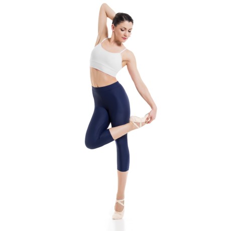 Female Camisole Crop Top With Yoke, Lycra Matt White