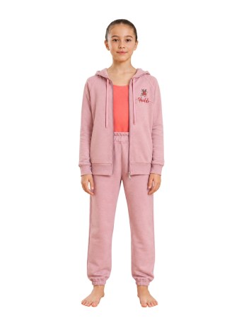 Children&#38;#38;#38;#38;#38;#39;s Zip Up Hoodie, French Terry, Dusty Rose