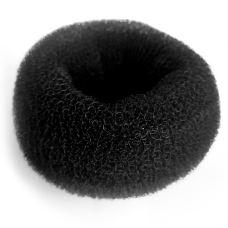 Hair Bun Shaper Maker - Donut Bun, Black