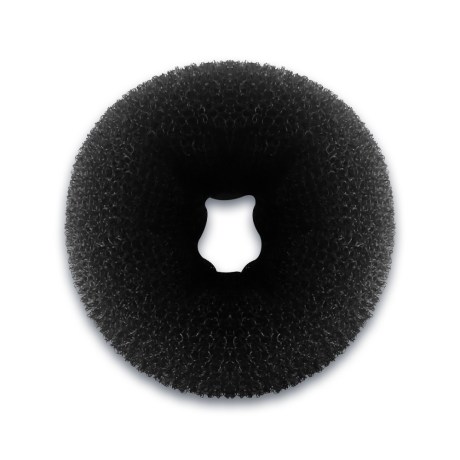 Hair Bun Shaper Maker - Donut Bun, Black