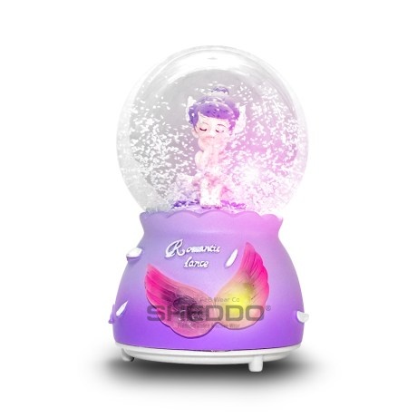 Ballerina - Fairy Snowball with Music and Led Lights