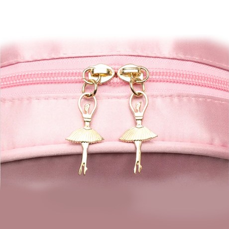 Children's Backpack Classic Design, Ballerina with Tutu featuring Side Pockets, Light Pink