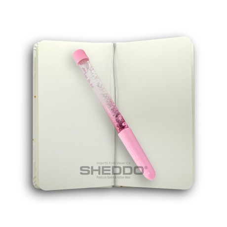 Tutu Note Book Set with Glitter Pen 0.5mm White