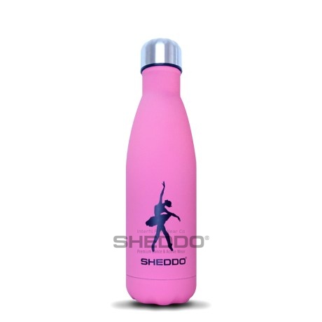 Stainless Steel Water Bottle, Pink 500ml