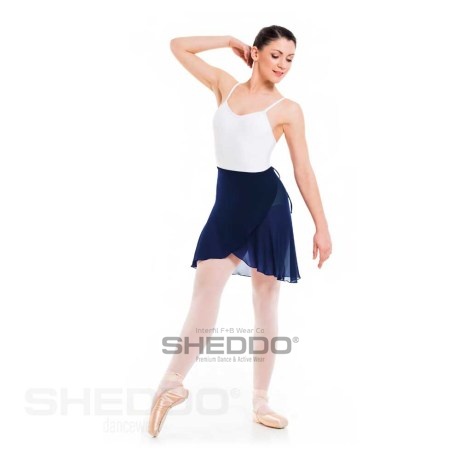 Asymmetrical Cruise Ballet Women's Teaching Skirt Blue Navy