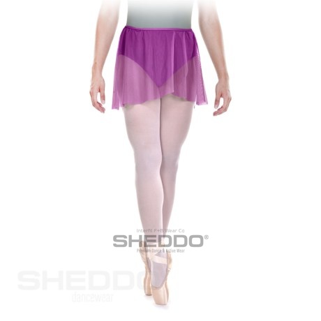 Female Crossover Skirt With Elasticated Waist, Tulle Stretch, Bachata