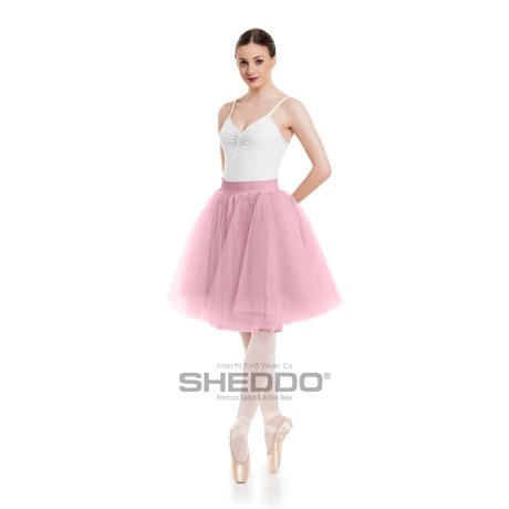 Female Romantic Short Tutu Skirt 50cm, Begognia Pink