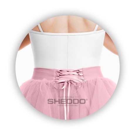 Female Romantic Short Tutu Skirt 50cm, Begognia Pink