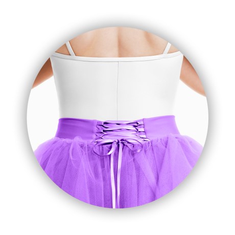 Female Romantic Short Tutu Skirt 50cm, Buganville
