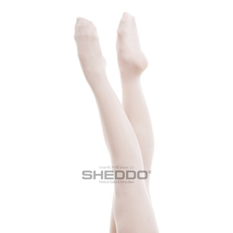 Adults Footed Ballet Tight, 40den Microfibre White