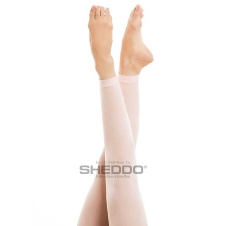 Female Footless Ballet Tights, 60den, Theatrical Pink Tint