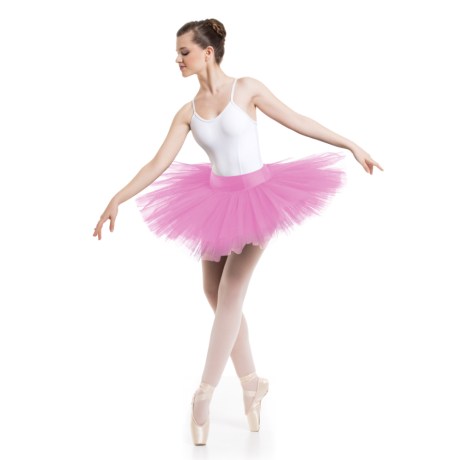 Female 6 Double Layered Tutu With Knicker, Azalea Pink