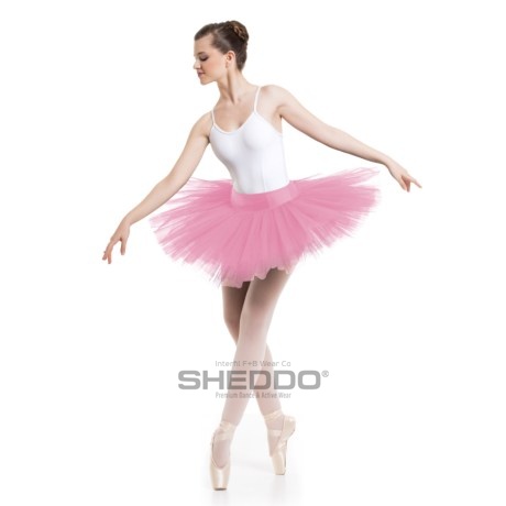 Female 6 Double Layered Tutu With Knicker, Pink
